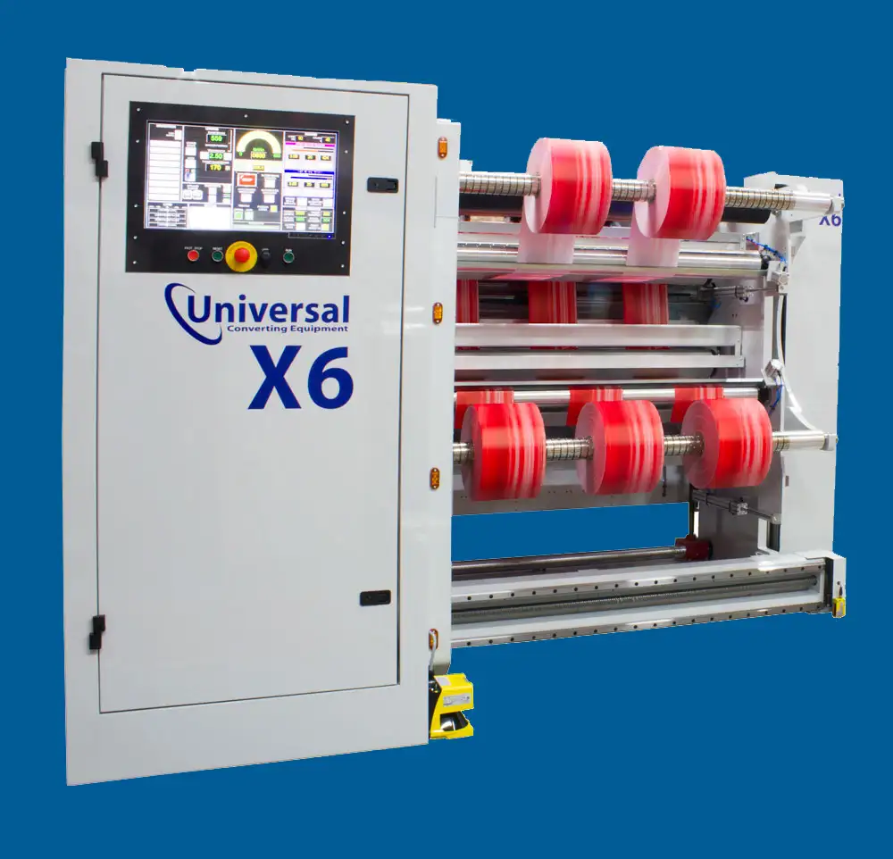 X6 Slitter Rewinder