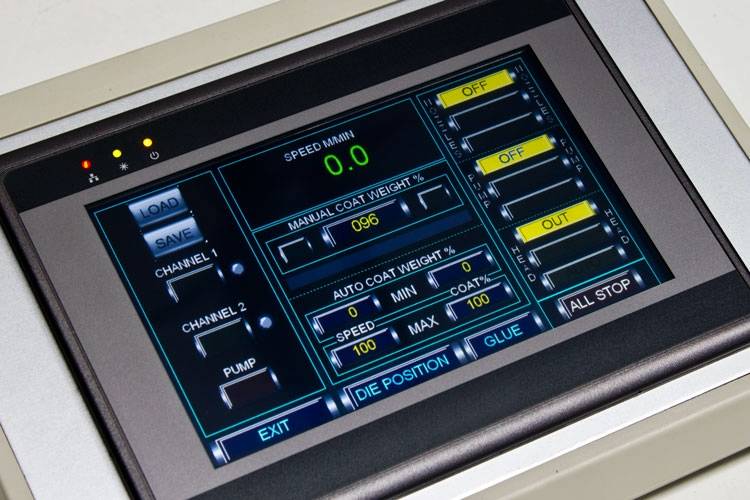 Touch screen HMI